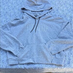 Puma cropped hoodie